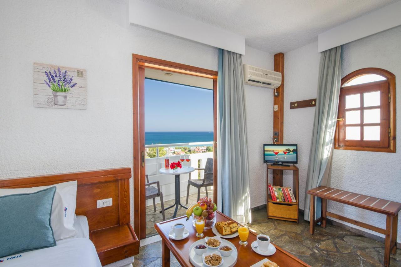 Agia Marina Folia Apartments Chania מראה חיצוני תמונה