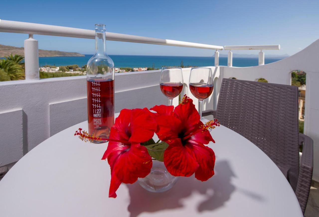 Agia Marina Folia Apartments Chania מראה חיצוני תמונה