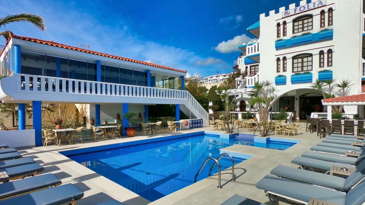 Agia Marina Folia Apartments Chania מראה חיצוני תמונה