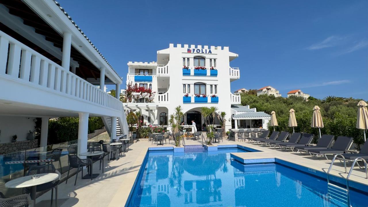 Agia Marina Folia Apartments Chania מראה חיצוני תמונה
