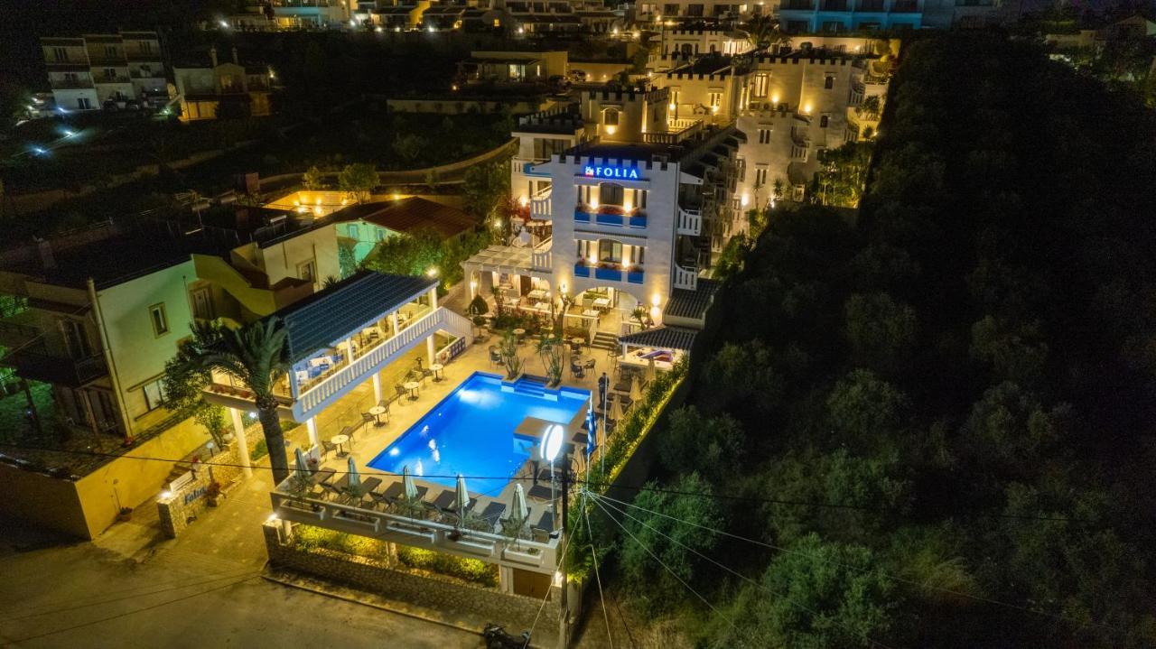 Agia Marina Folia Apartments Chania מראה חיצוני תמונה